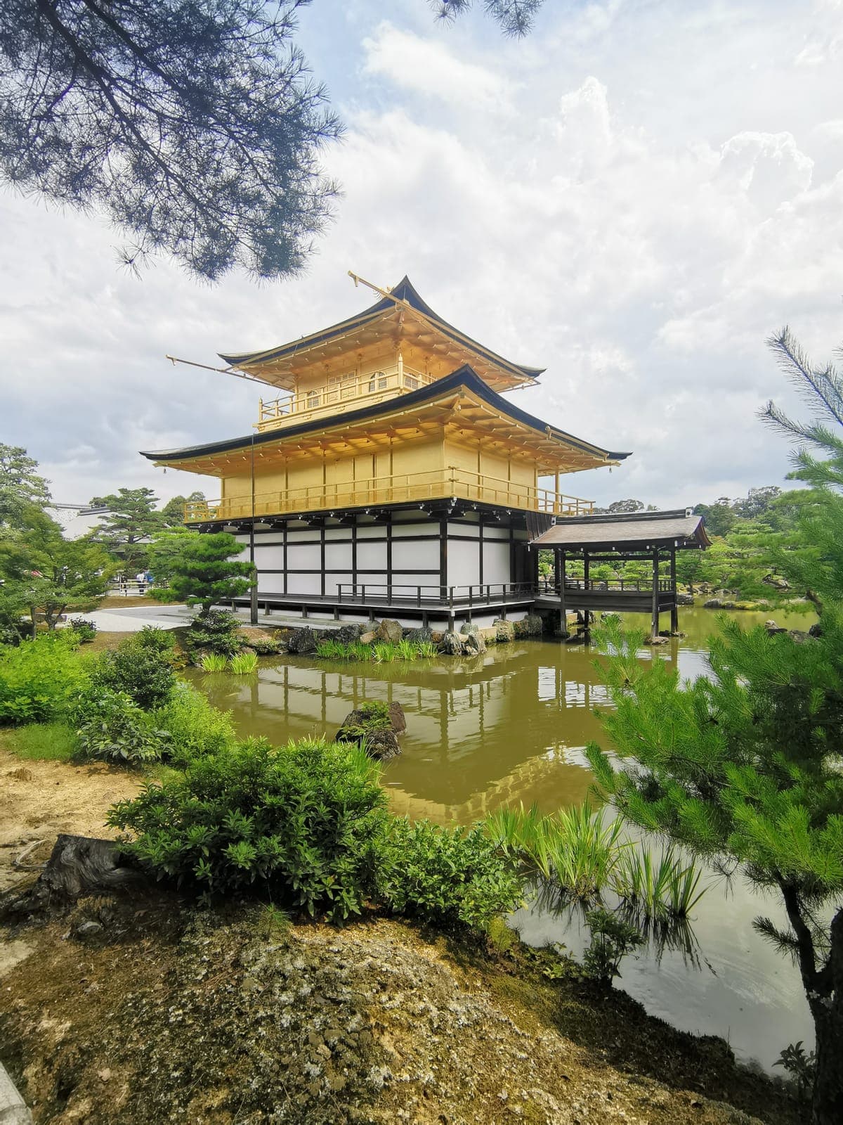 Last day: Kinkaku-ji, then the train to Osaka.