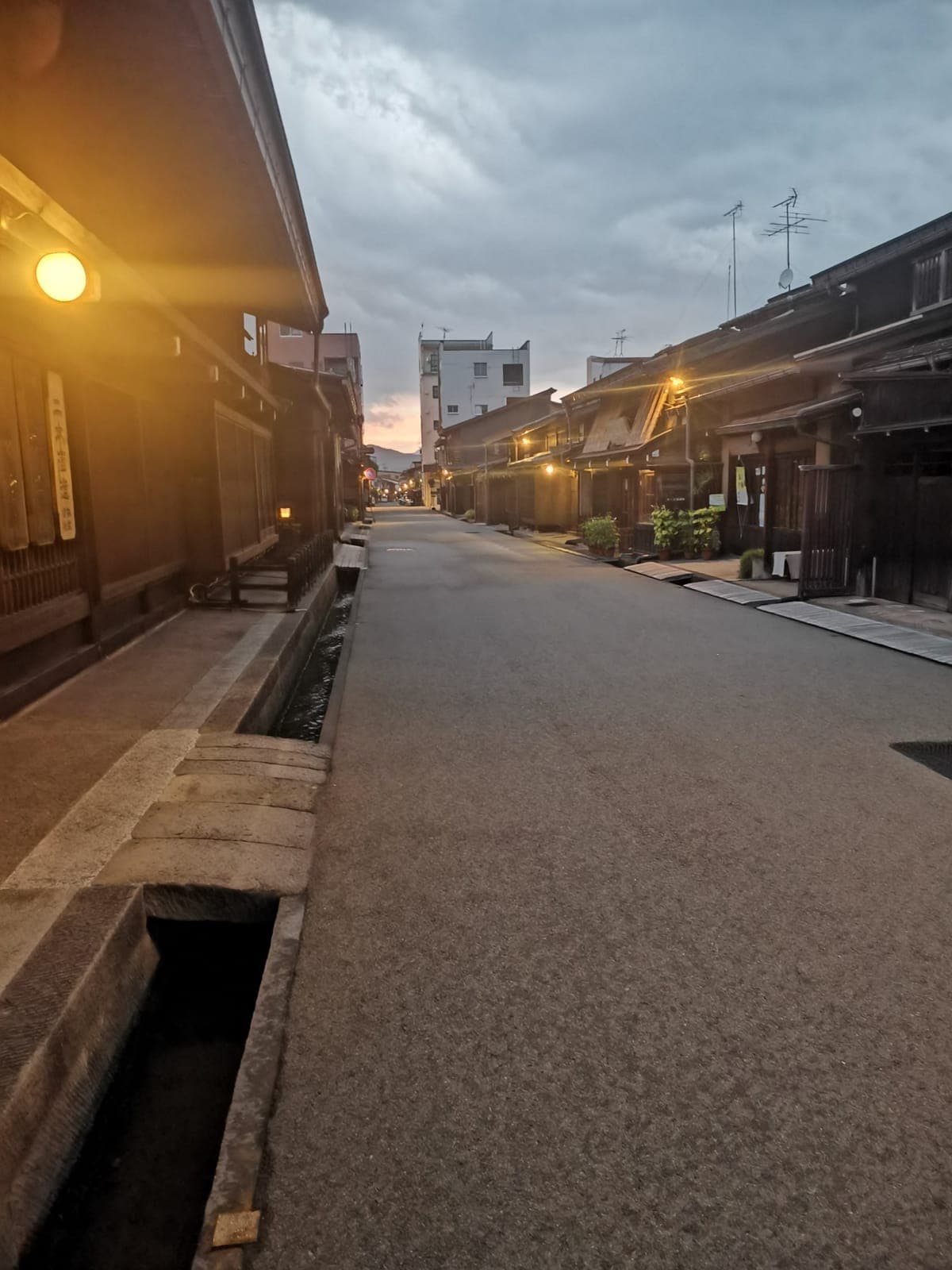 Old Takayama after the shops close.