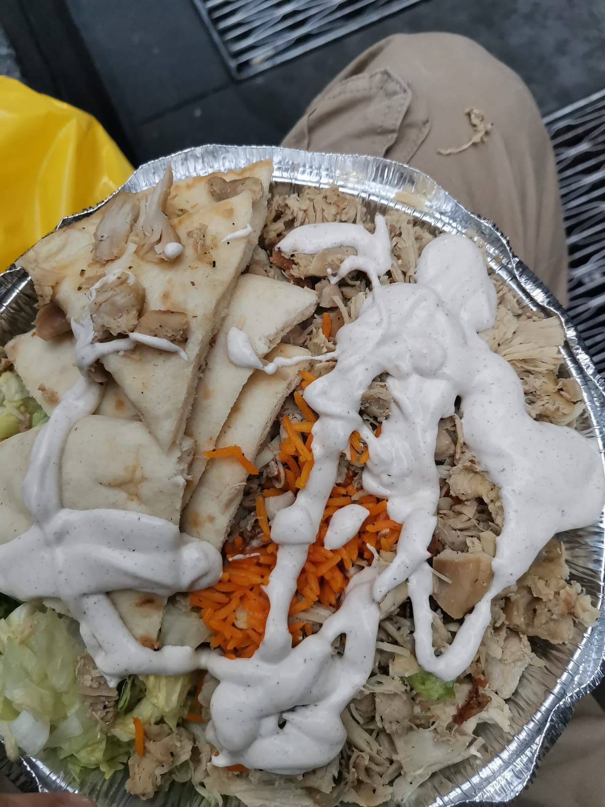 Chicken over rice, 53rd & 6th