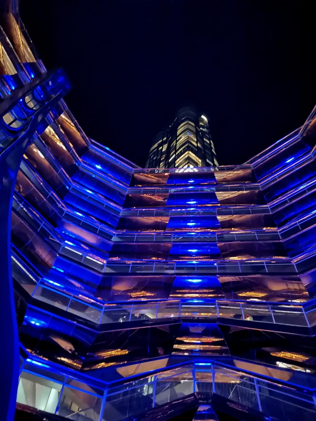 5:54 pm, the Vessel. Then the view from underneath.