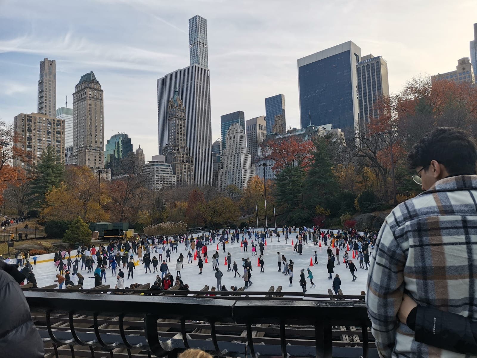 2:07 pm, Wollman Rink.
