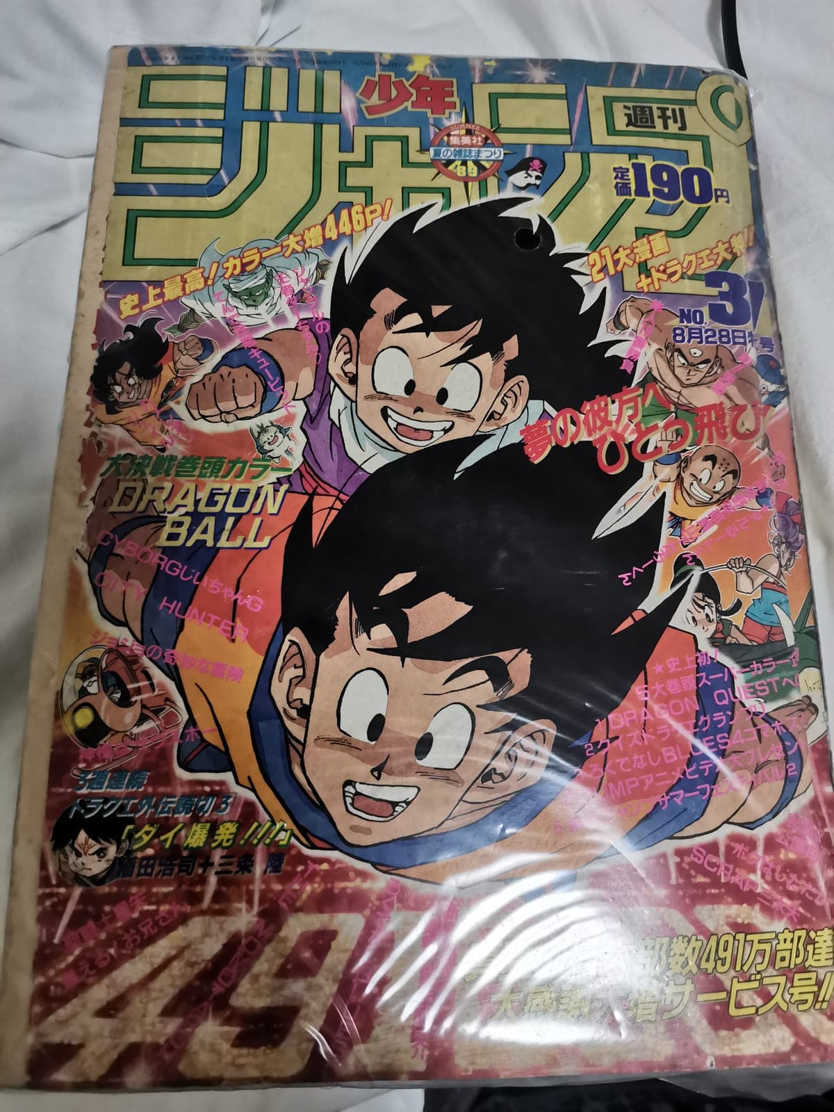 Found: a Shōnen Jump from the Dragon Ball years.