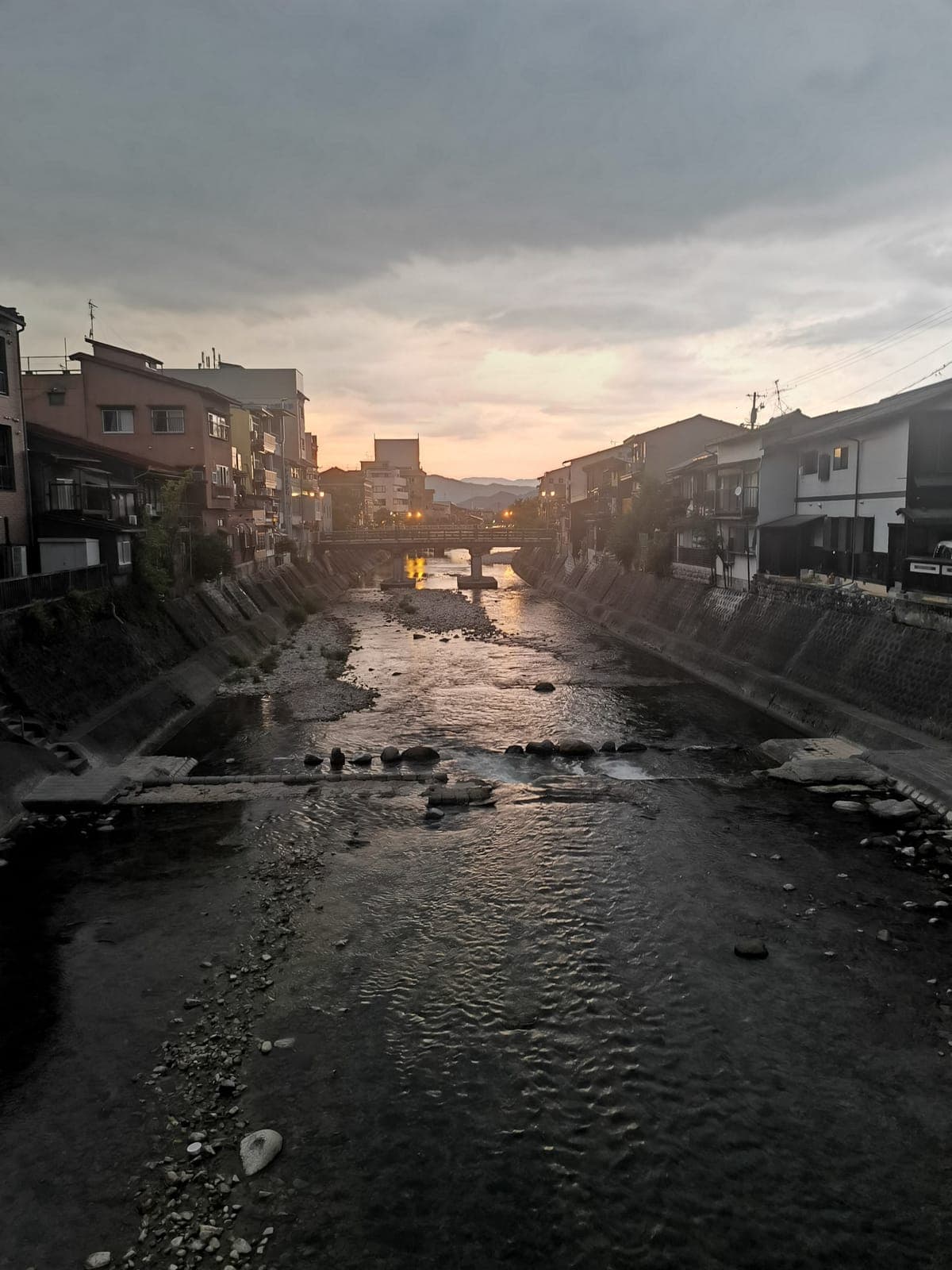 Old Takayama after the shops close.