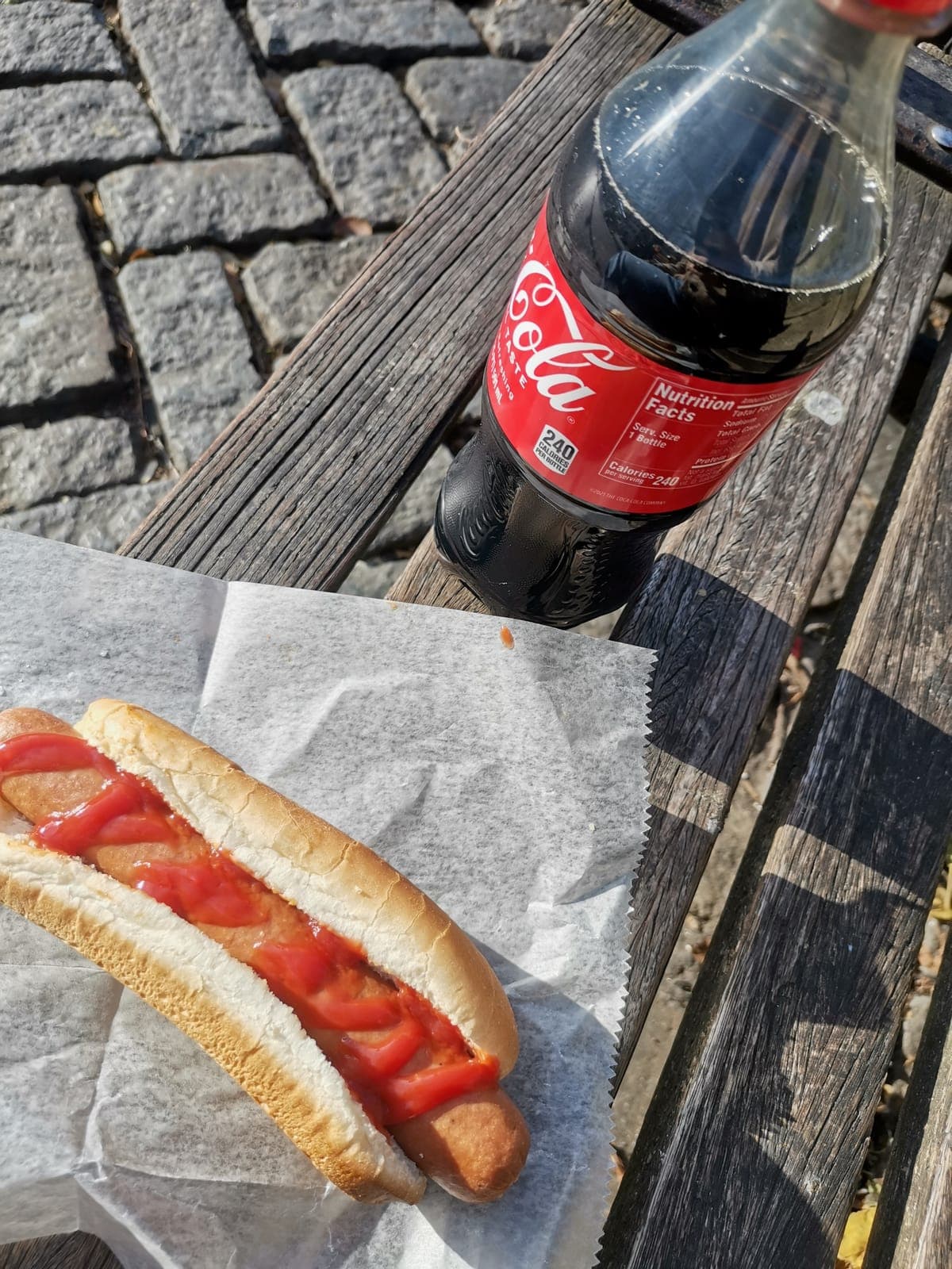 Hot dog, Central Park