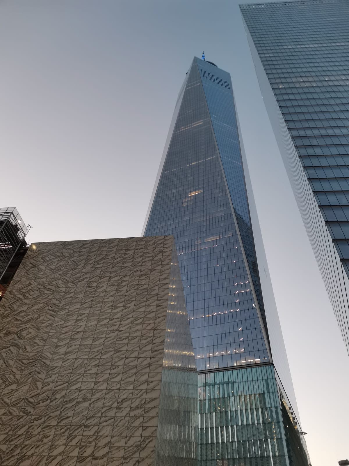 4:40 pm, One World Trade Center.